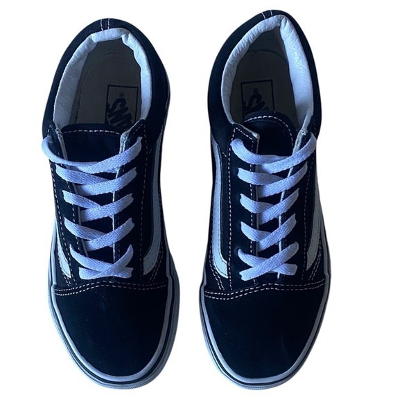 Vans Other - Vans Kids Black and White Low-Top Sneakers